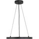 ML LED 15 inch Coal Pendant Ceiling Light, Round